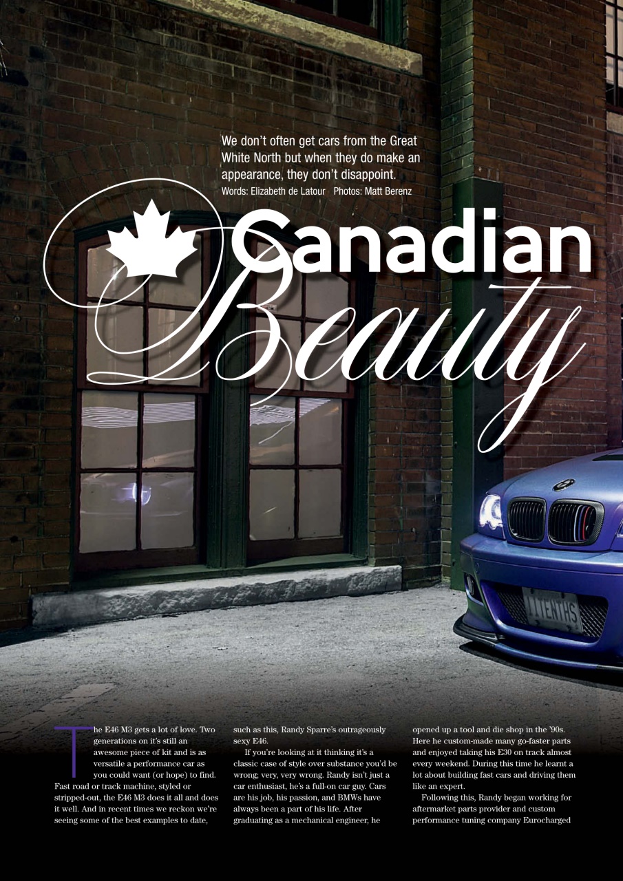 Performance BMW Preview Pages