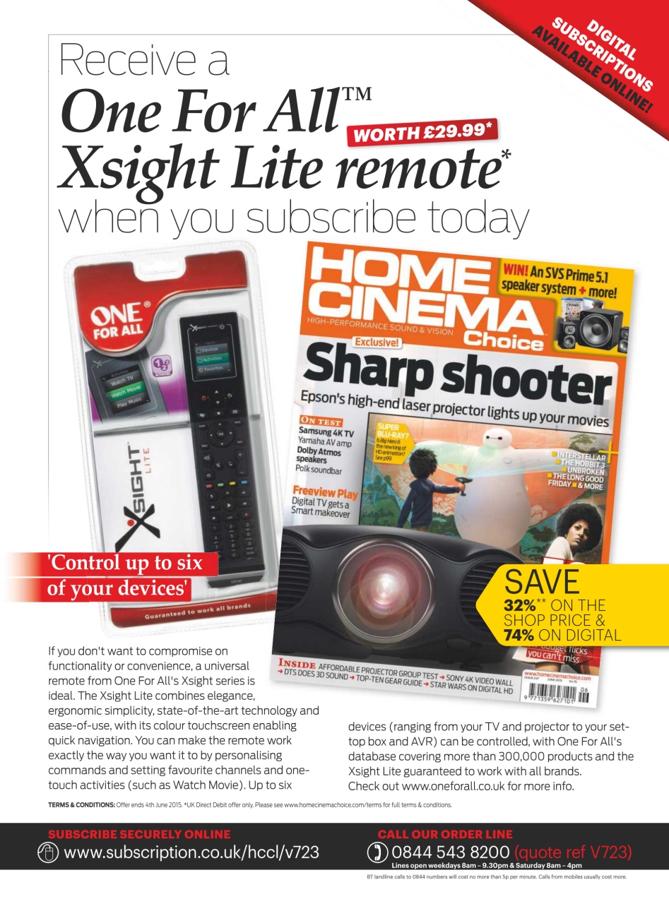Home Cinema Choice Preview Pages