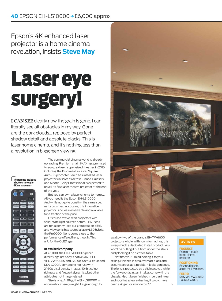Home Cinema Choice Preview Pages