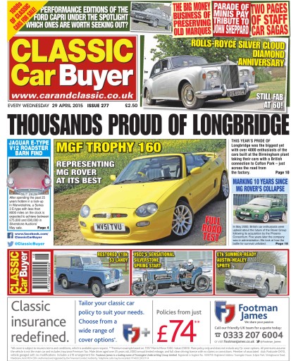 Classic Car Buyer issue 