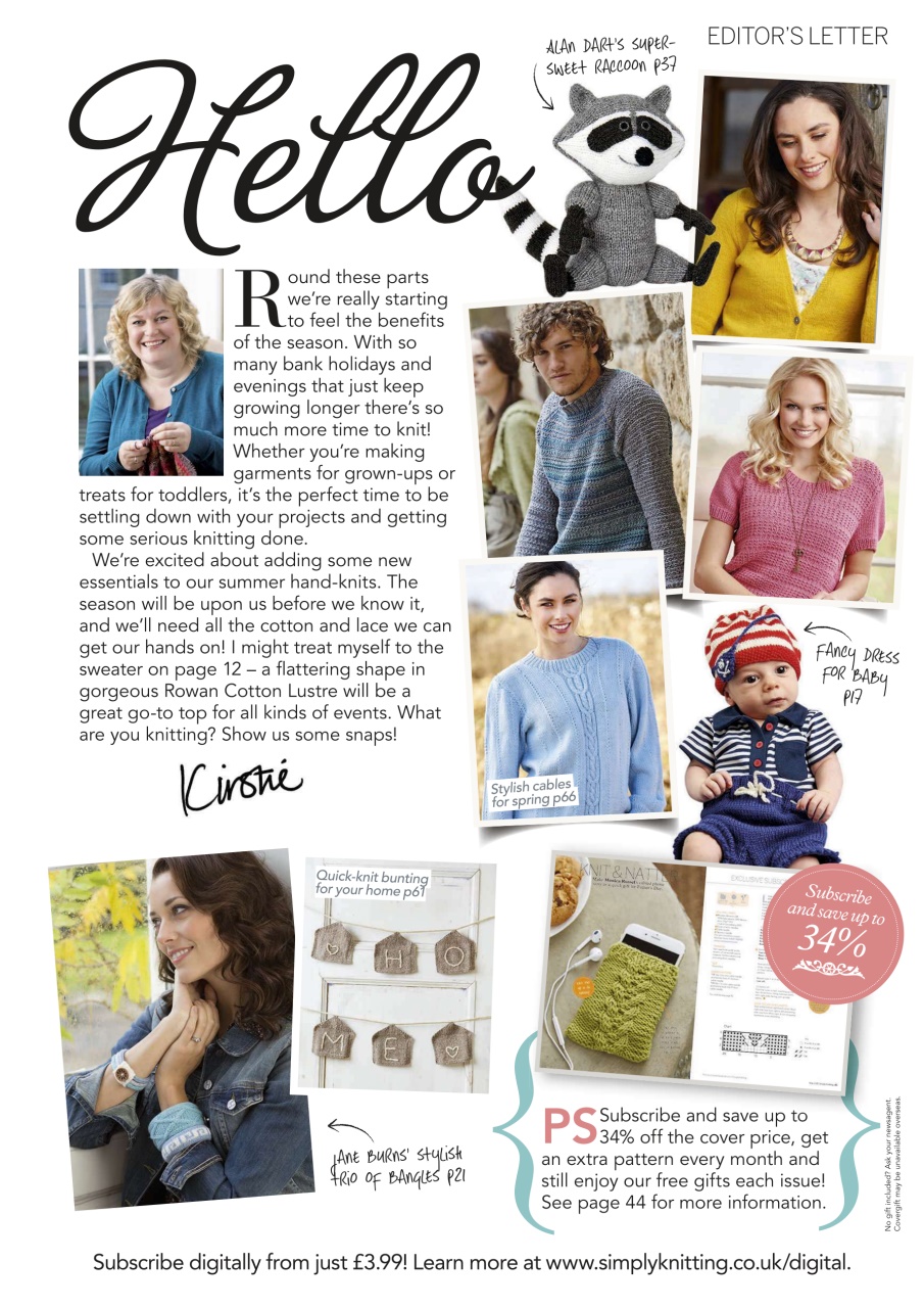 Simply Knitting Preview Pages