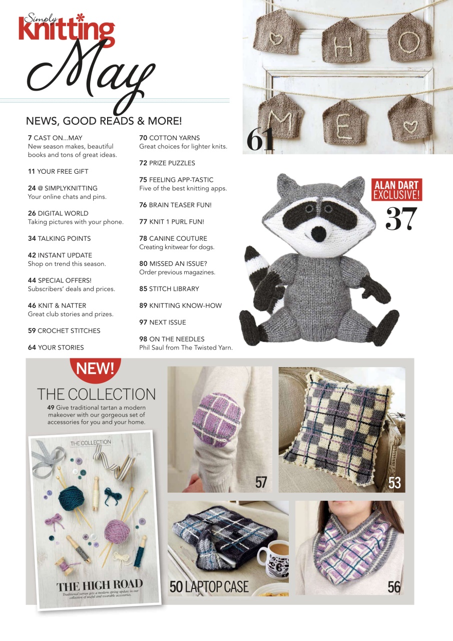 Simply Knitting Preview Pages