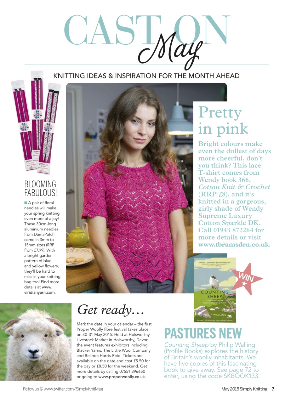 Simply Knitting Preview Pages