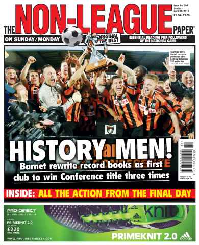 The Non-League Football Paper issue 26th April 2015