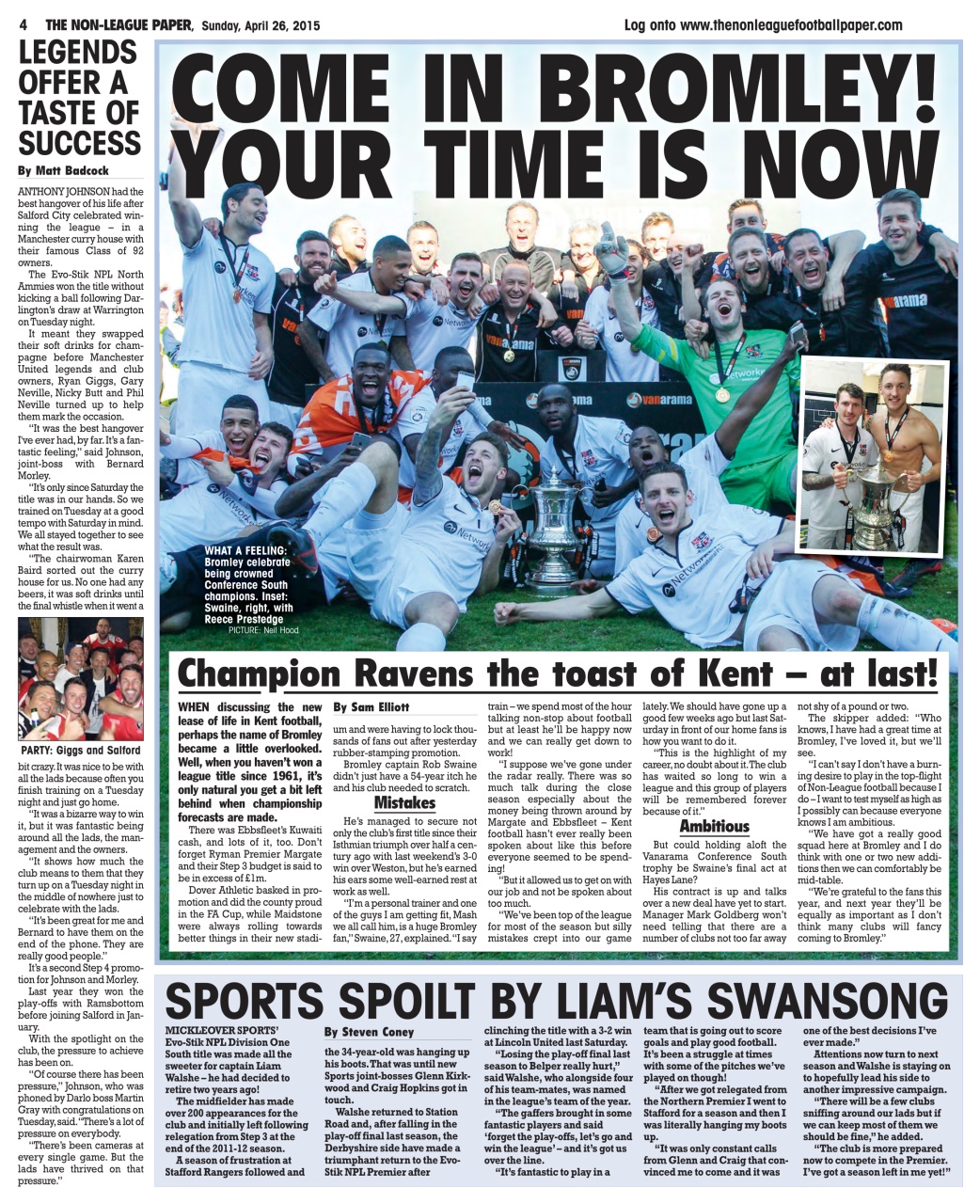 The Non-League Football Paper Preview Pages