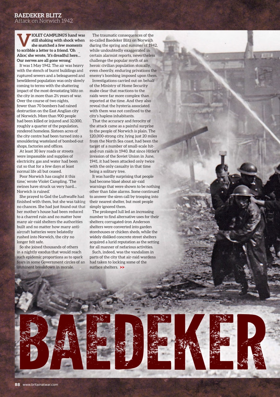 Britain at War Magazine Preview Pages
