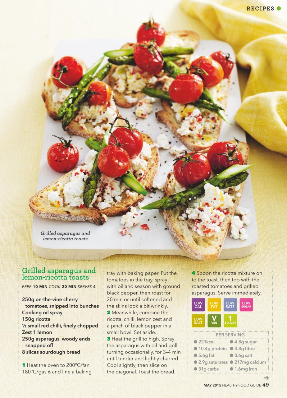 Healthy Food Guide Preview Pages