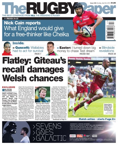 The Rugby Paper issue 