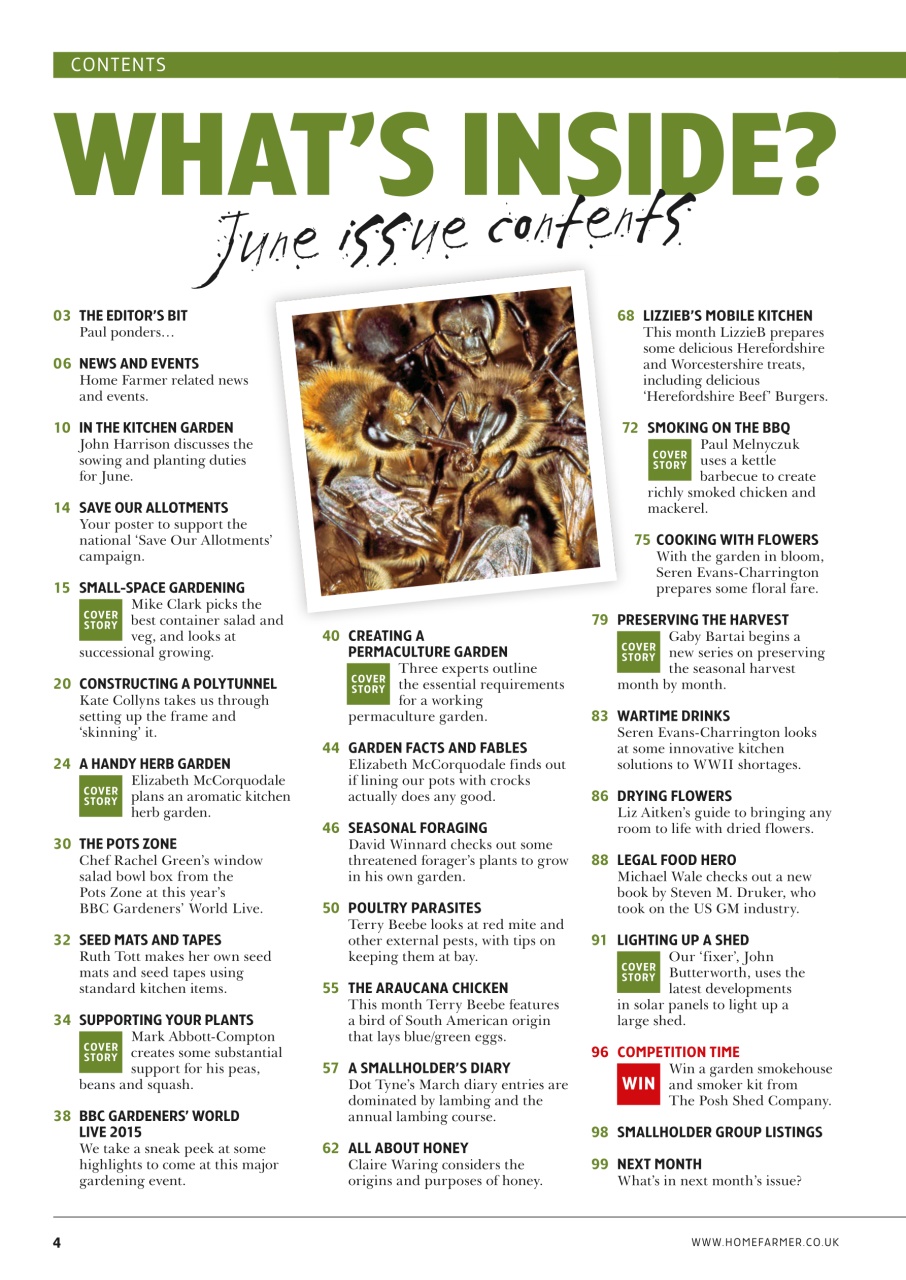 Home Farmer Magazine Preview Pages