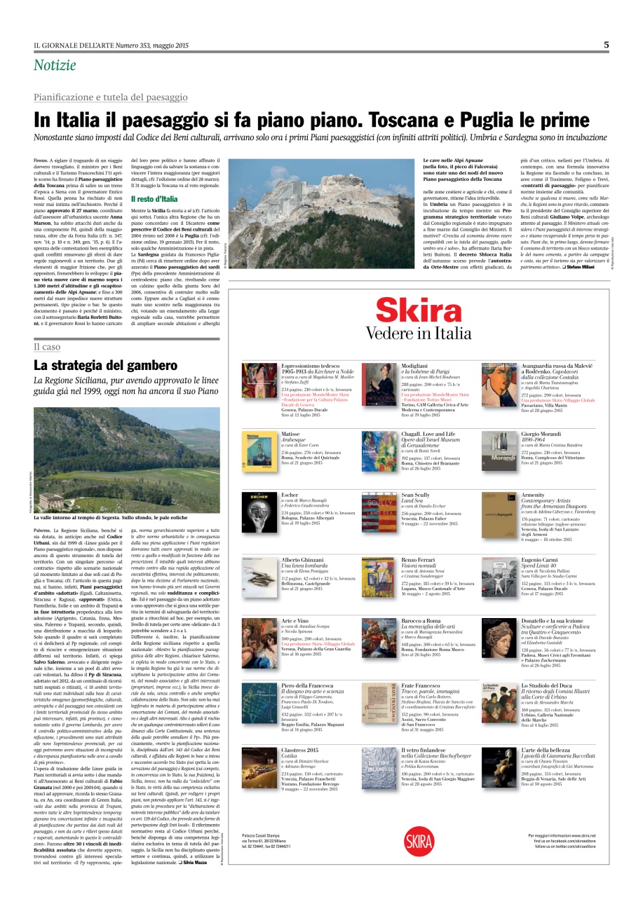Il Giornale Dell’Arte Preview Pages