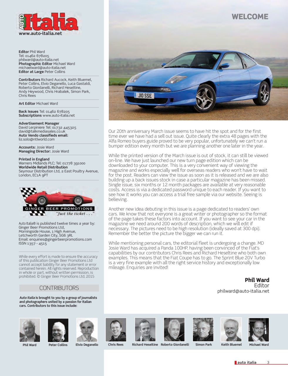 AutoItalia Magazine Preview Pages