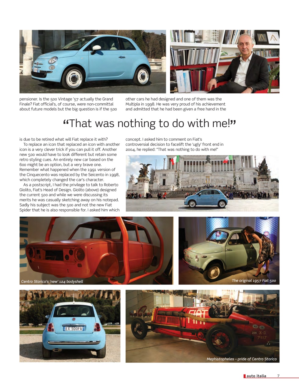 AutoItalia Magazine Preview Pages