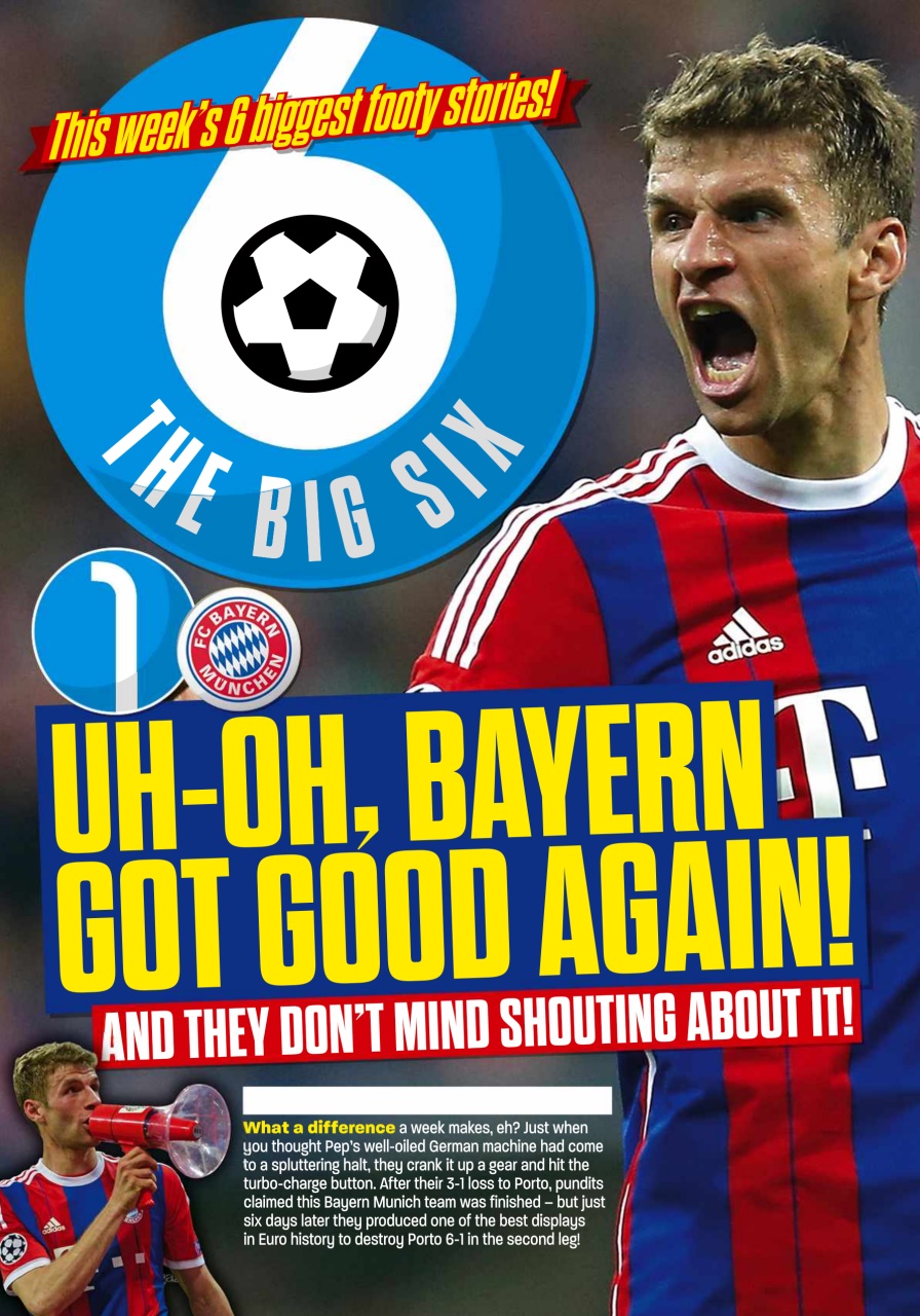 Match of the Day Preview Pages