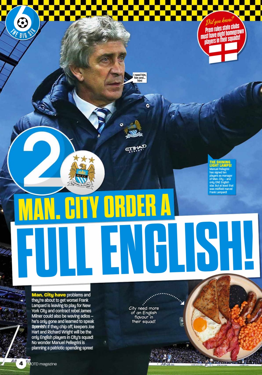 Match of the Day Preview Pages