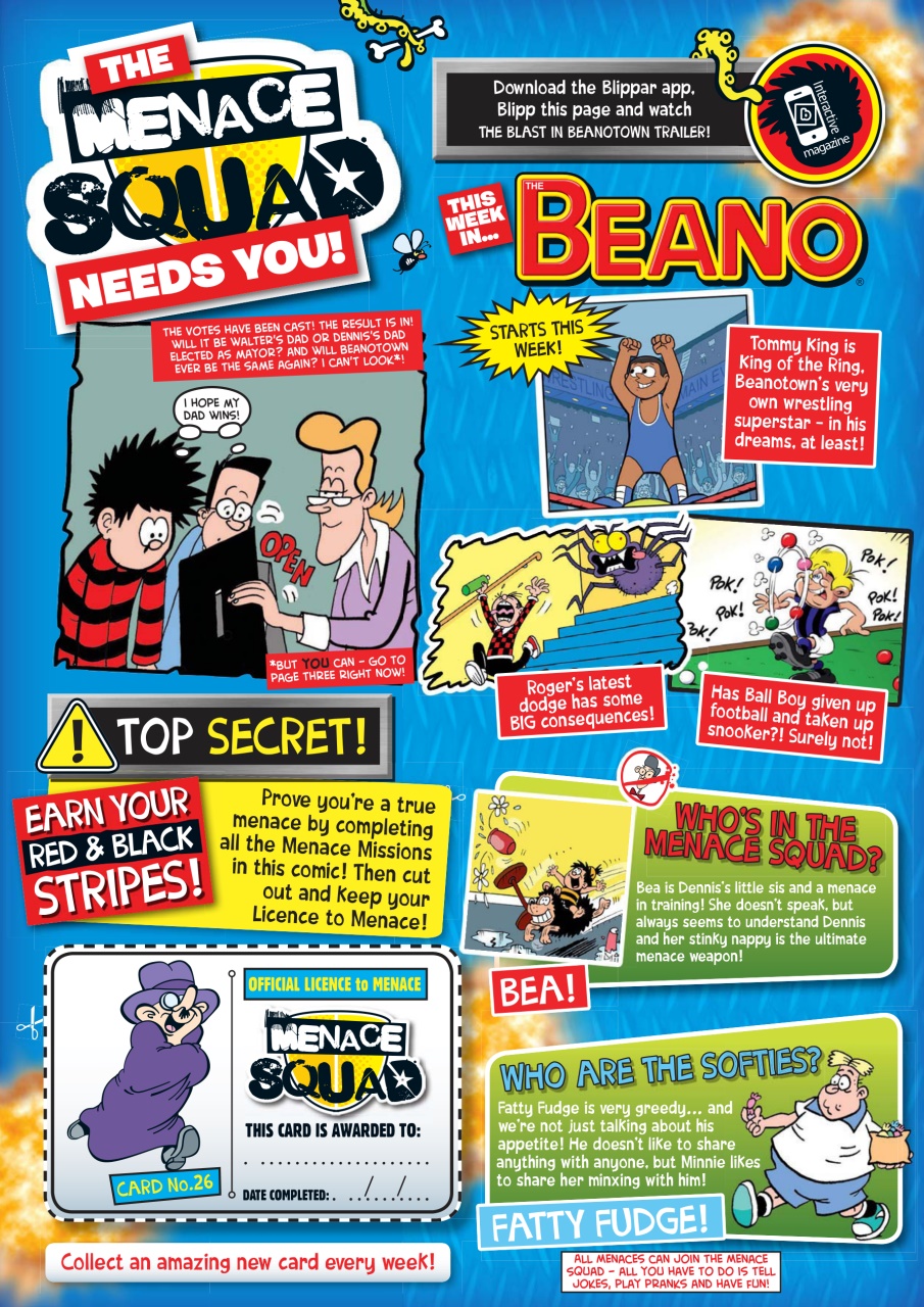 Beano Preview Pages