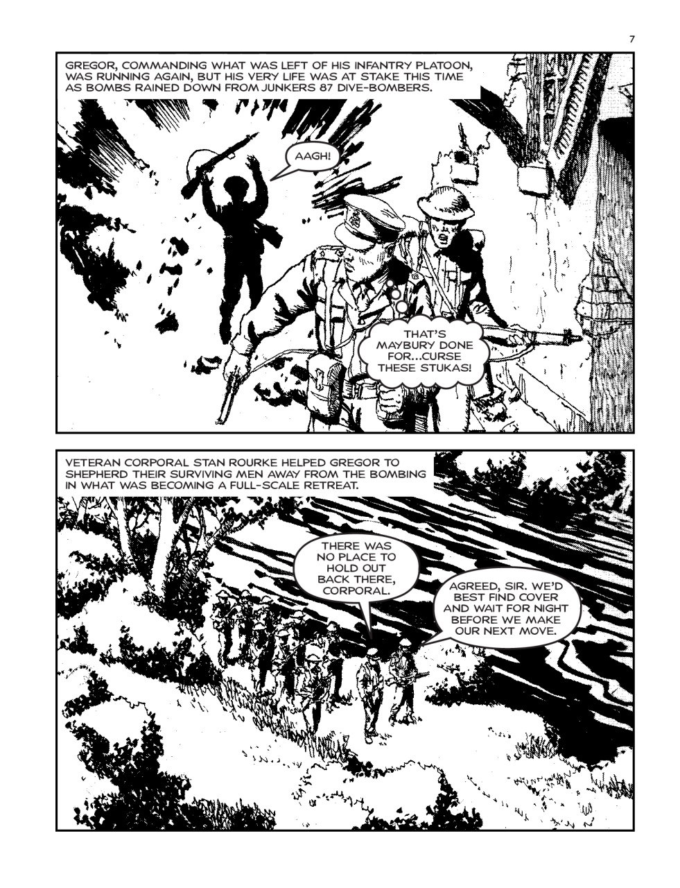Commando Preview Pages