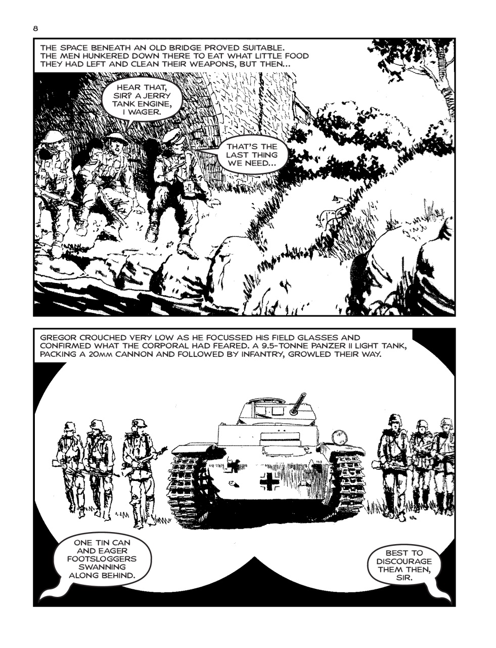 Commando Preview Pages
