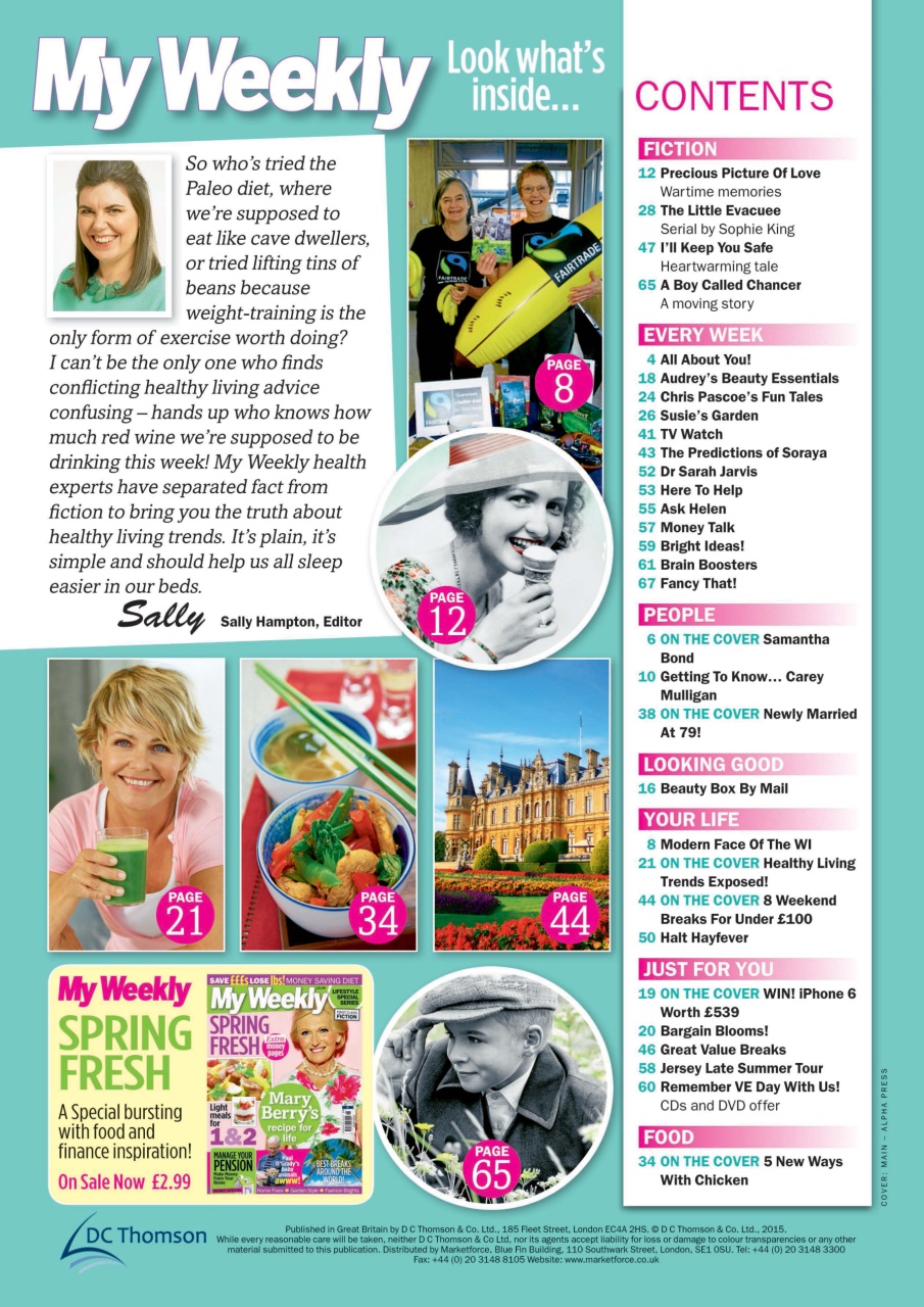 My Weekly Preview Pages