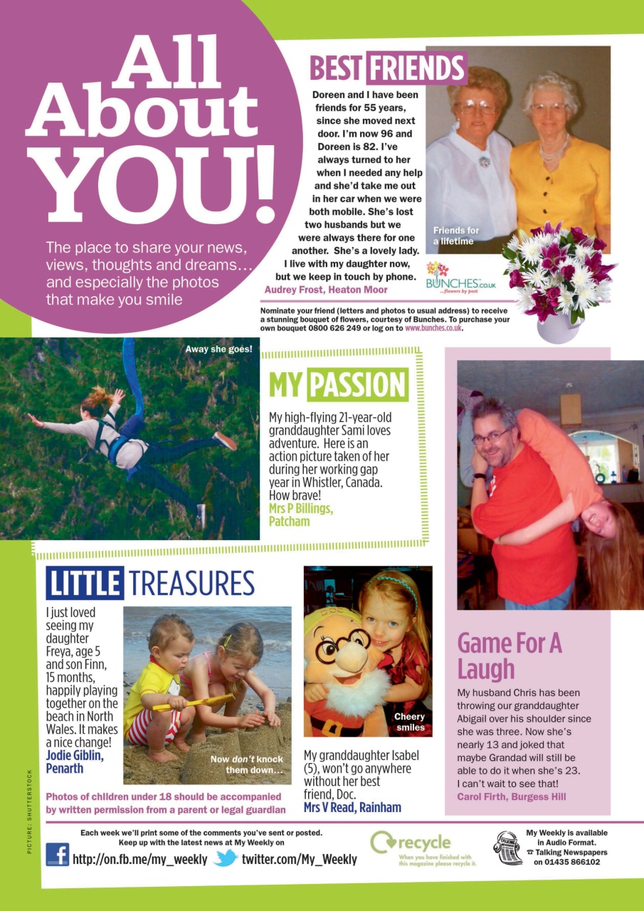 My Weekly Preview Pages