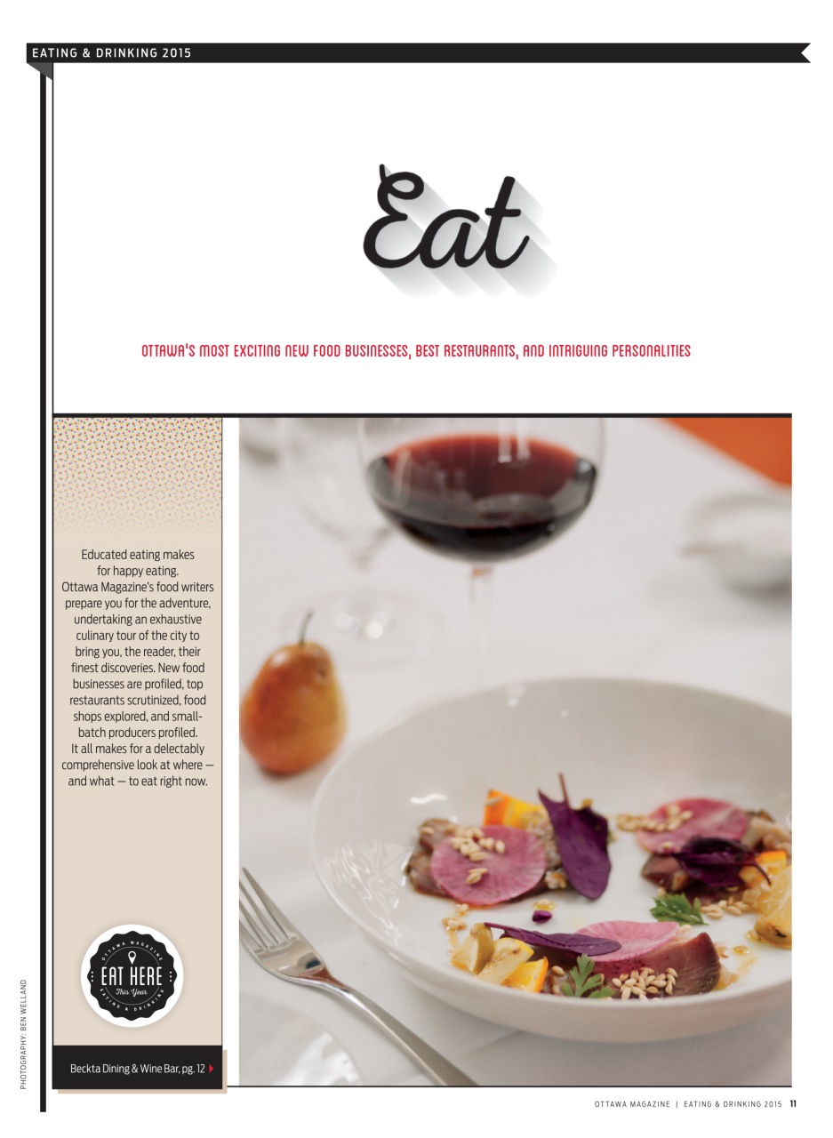 Ottawa Magazine Preview Pages