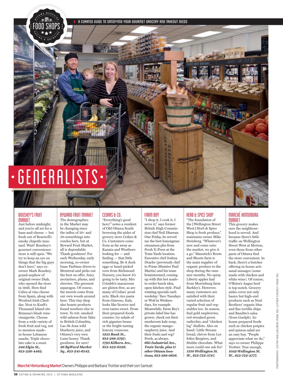 Ottawa Magazine Preview Pages