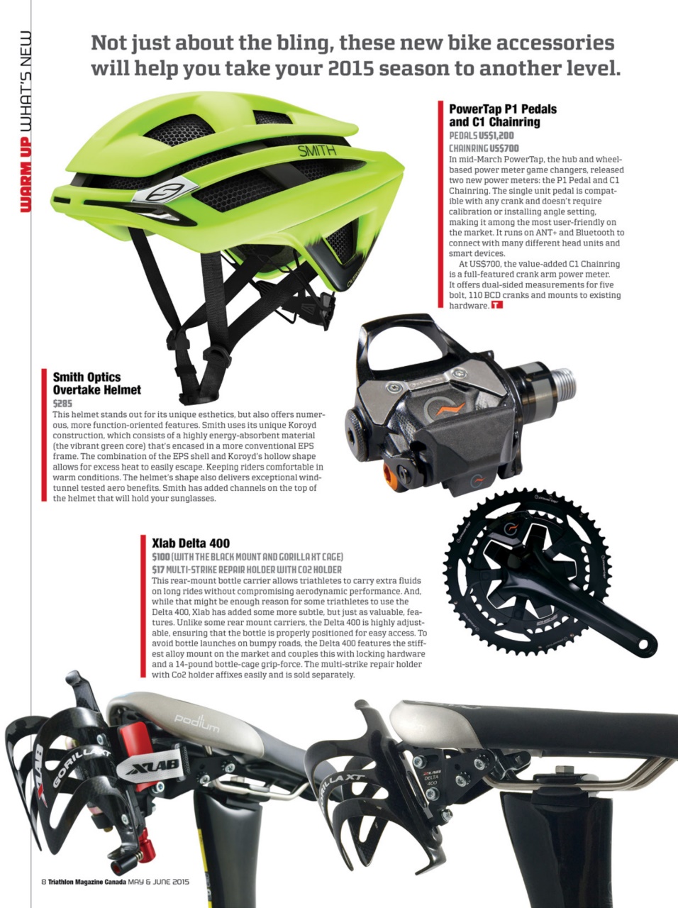 Triathlon Magazine Canada Preview Pages