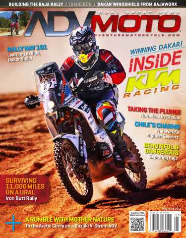 Adventure Motorcycle issue May-June 2015