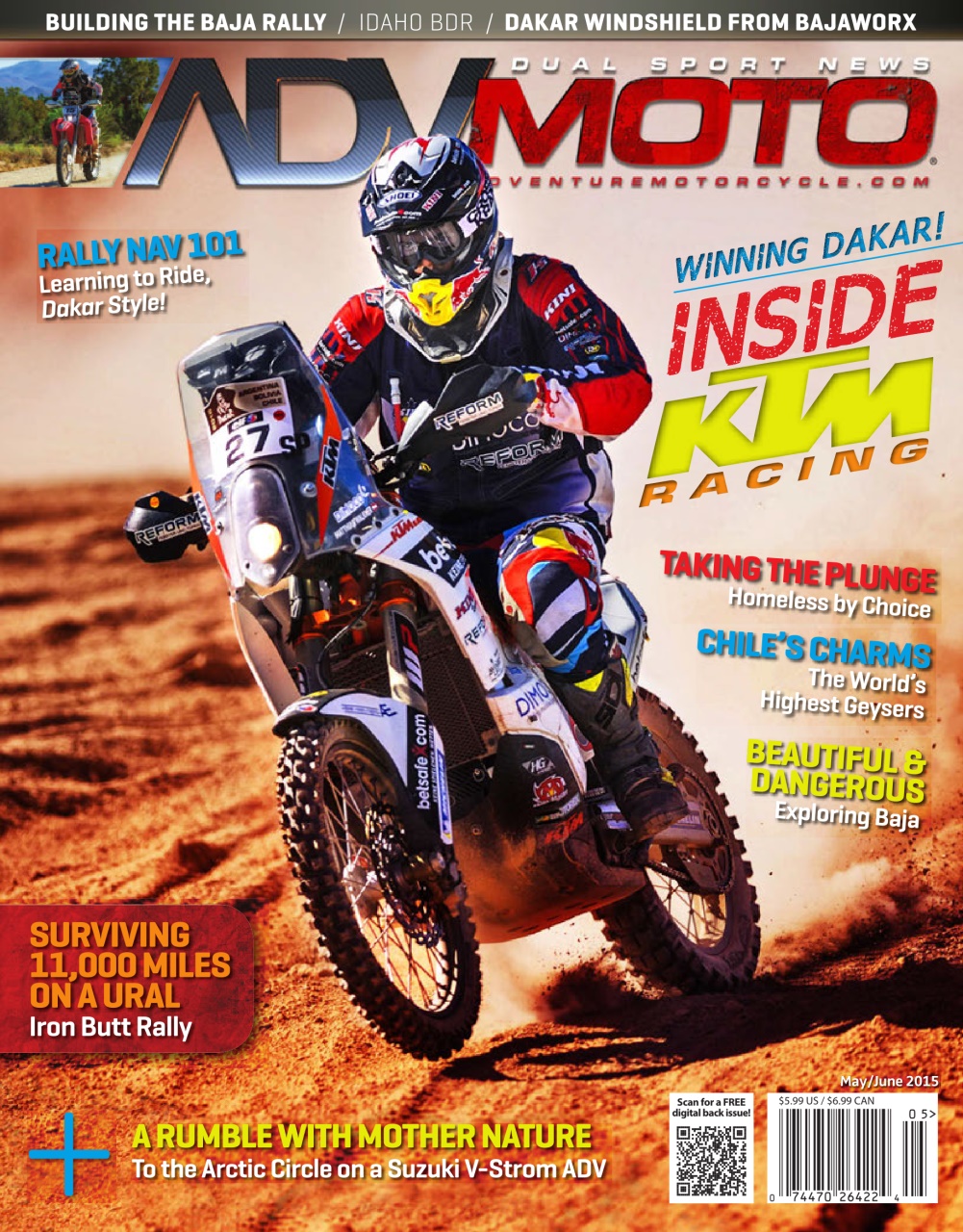 Adventure Motorcycle Preview Pages