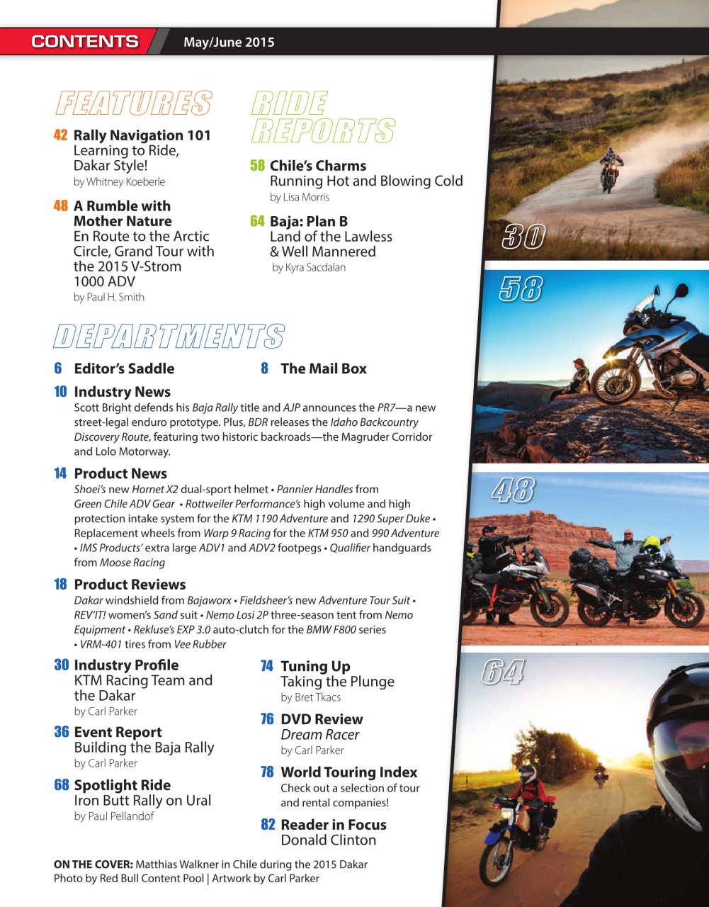 Adventure Motorcycle Preview Pages
