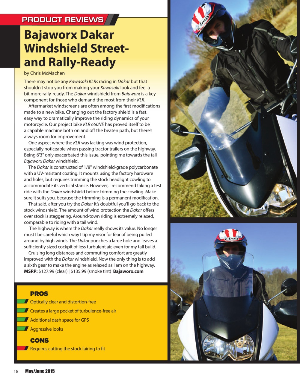 Adventure Motorcycle Preview Pages