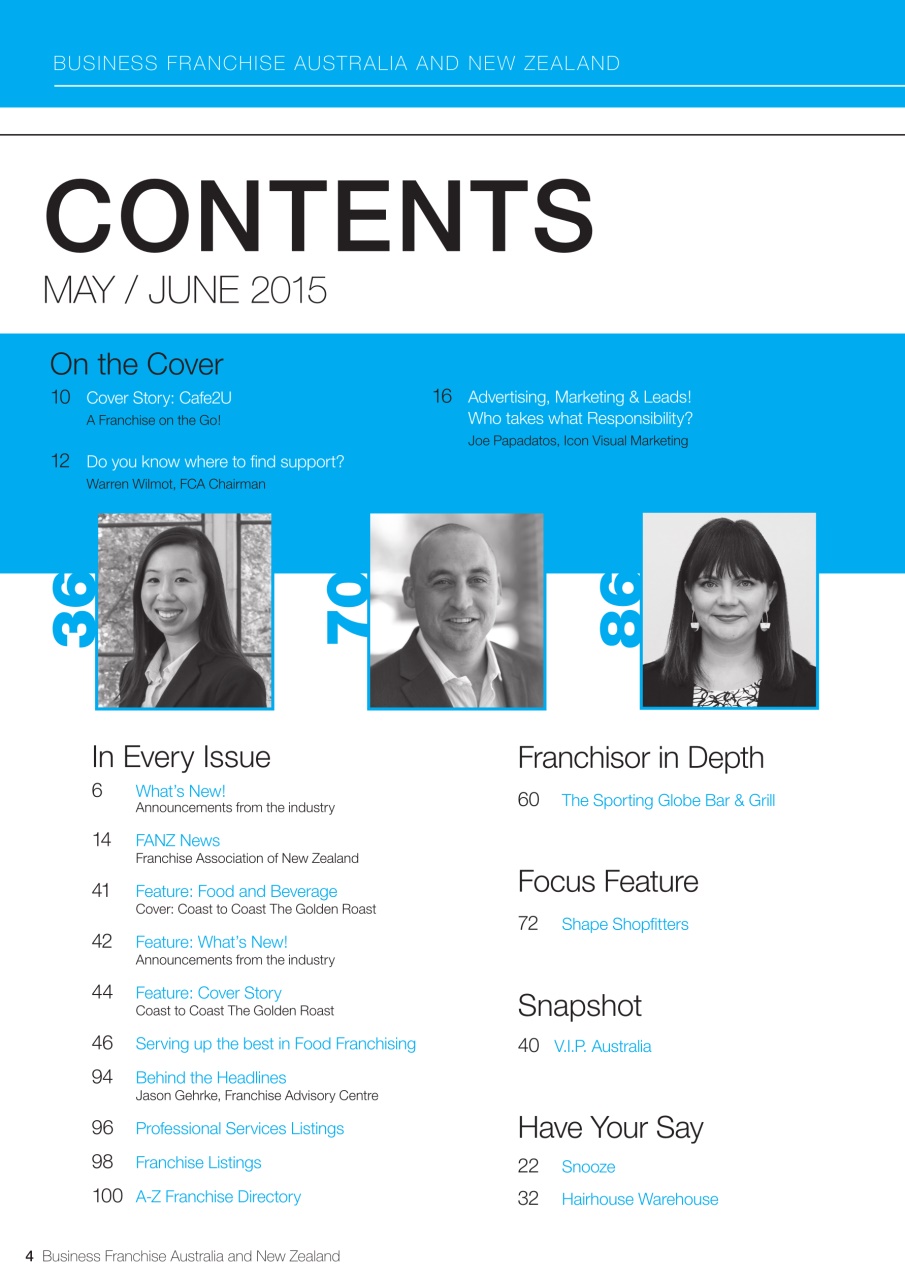 Business Franchise Australia&NZ Preview Pages