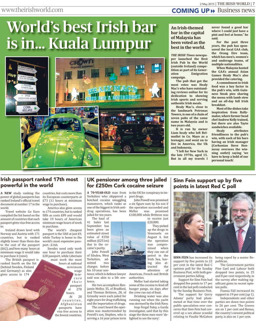 Irish World Preview Pages