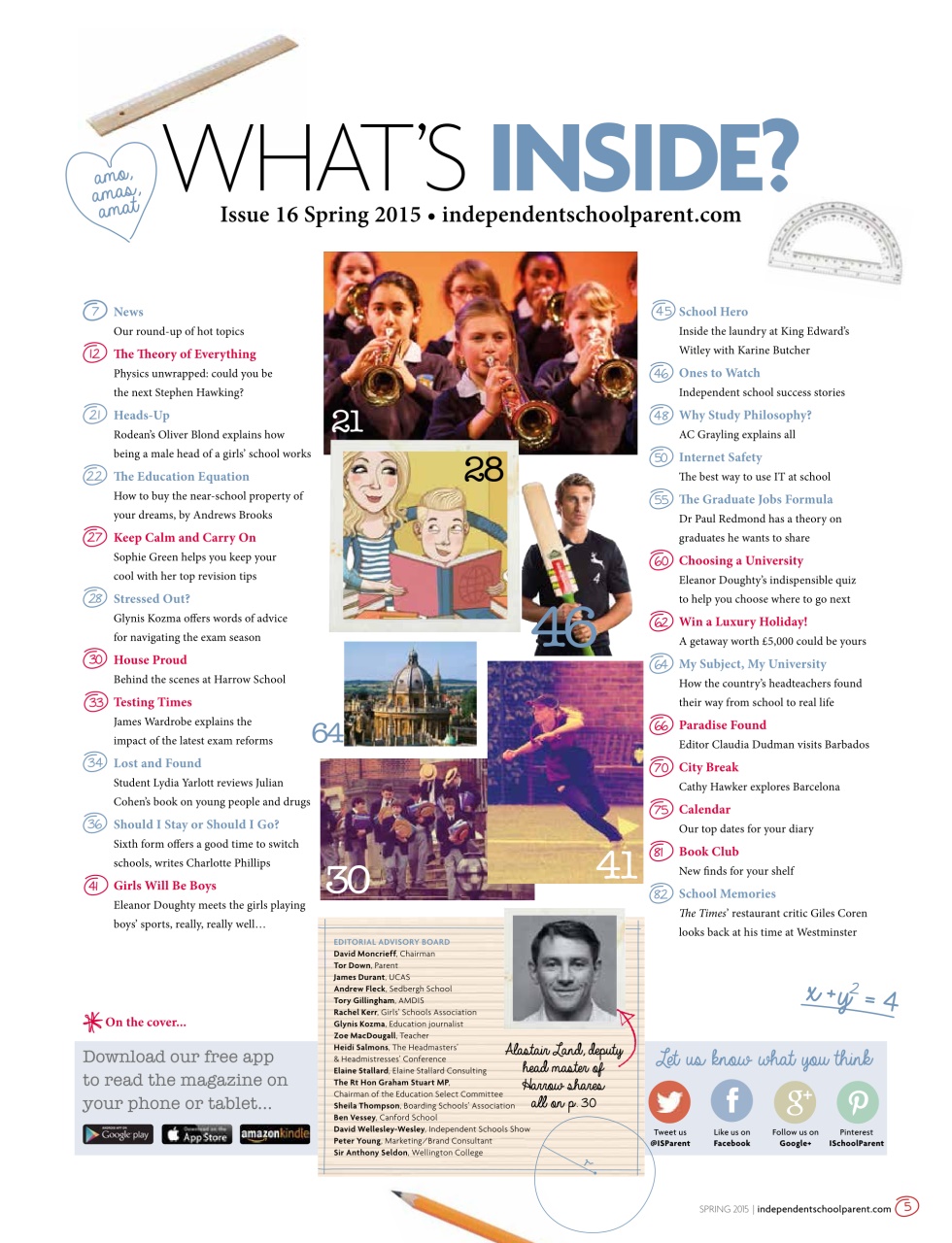 Independent School Parent Preview Pages