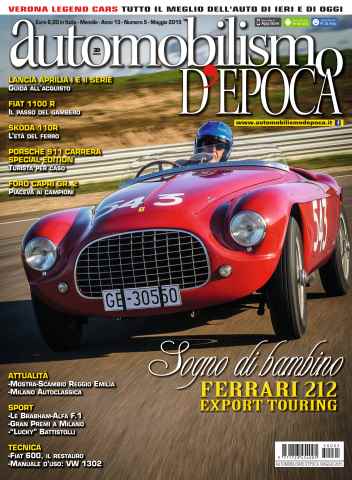 Automobilismo d'Epoca issue Automobilismo d'Epoca 5 2015