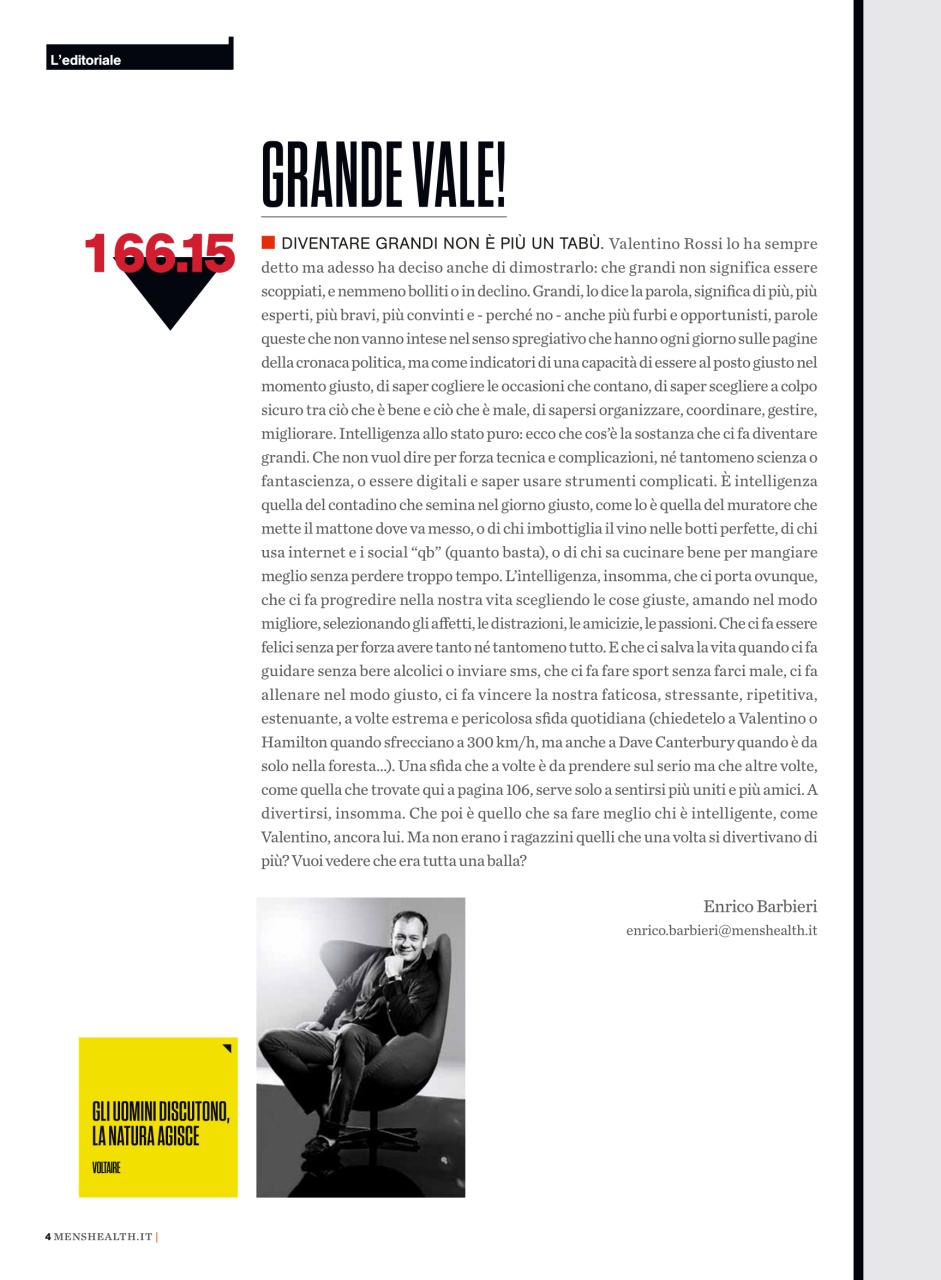 Men's Health Italia Preview Pages