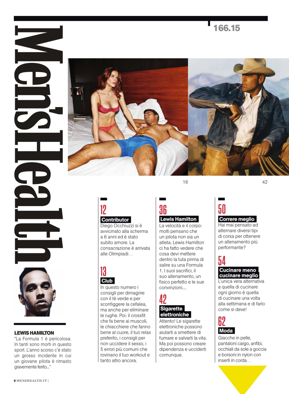 Men's Health Italia Preview Pages