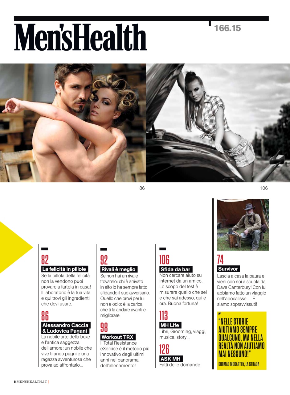 Men's Health Italia Preview Pages