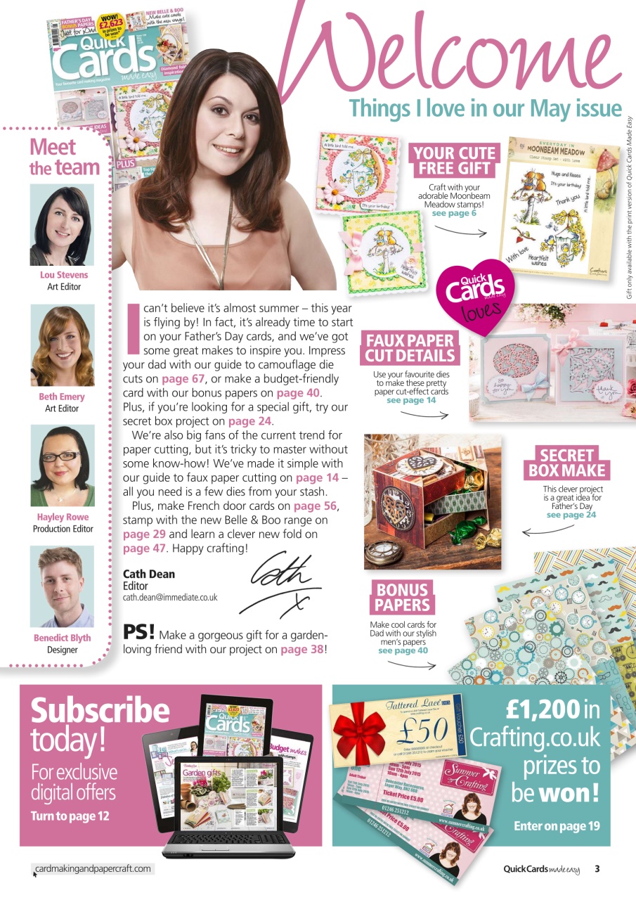 Quick Cards Made Easy Preview Pages