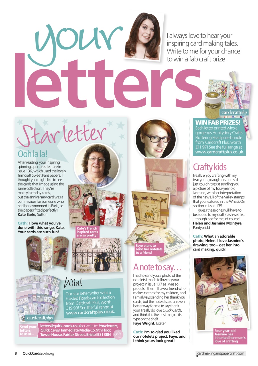 Quick Cards Made Easy Preview Pages