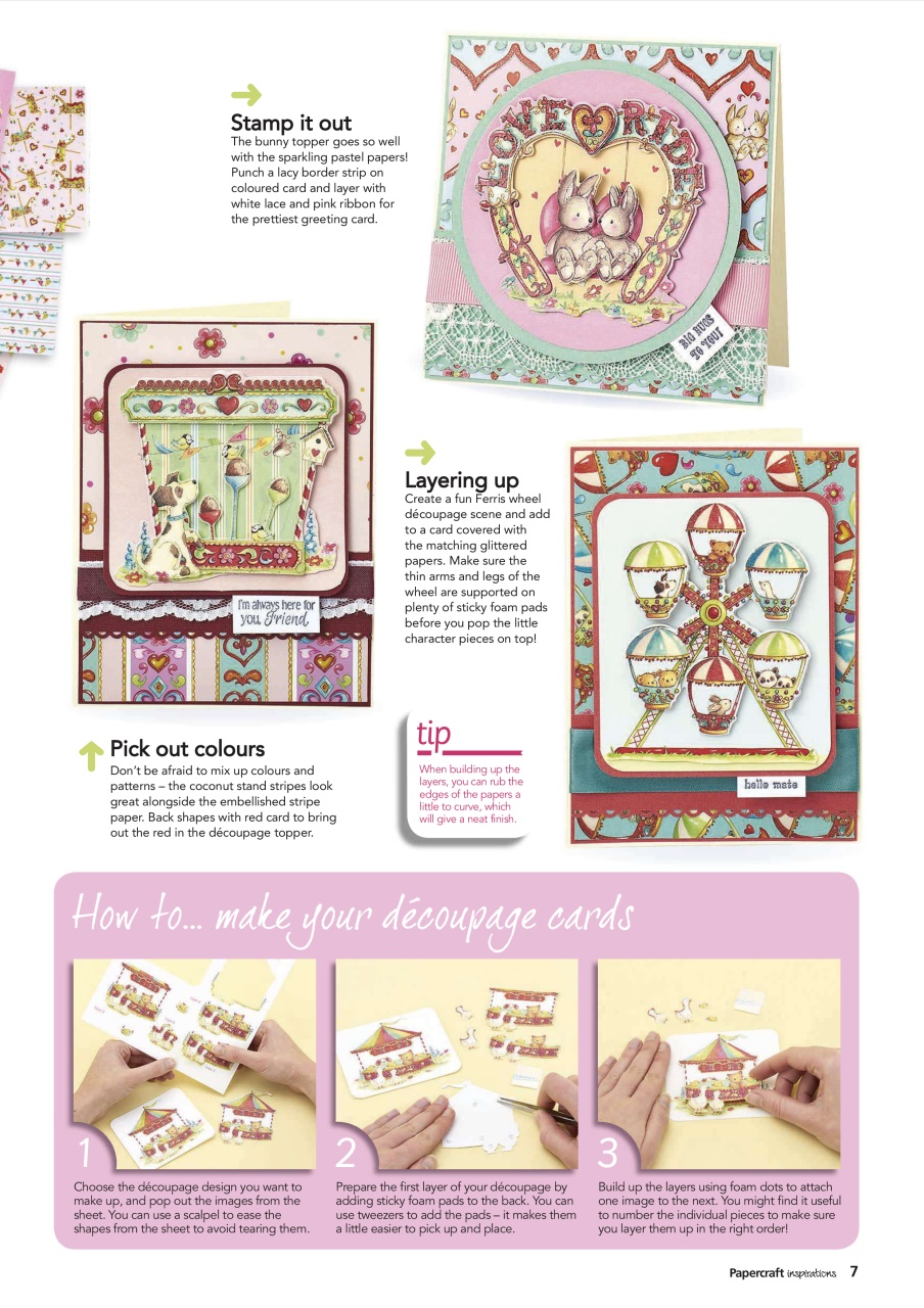Papercraft Inspirations Preview Pages