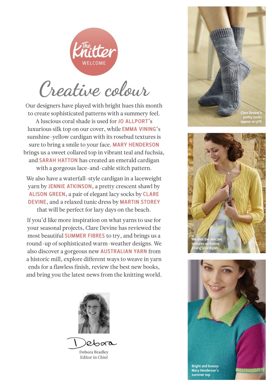 The Knitter Preview Pages