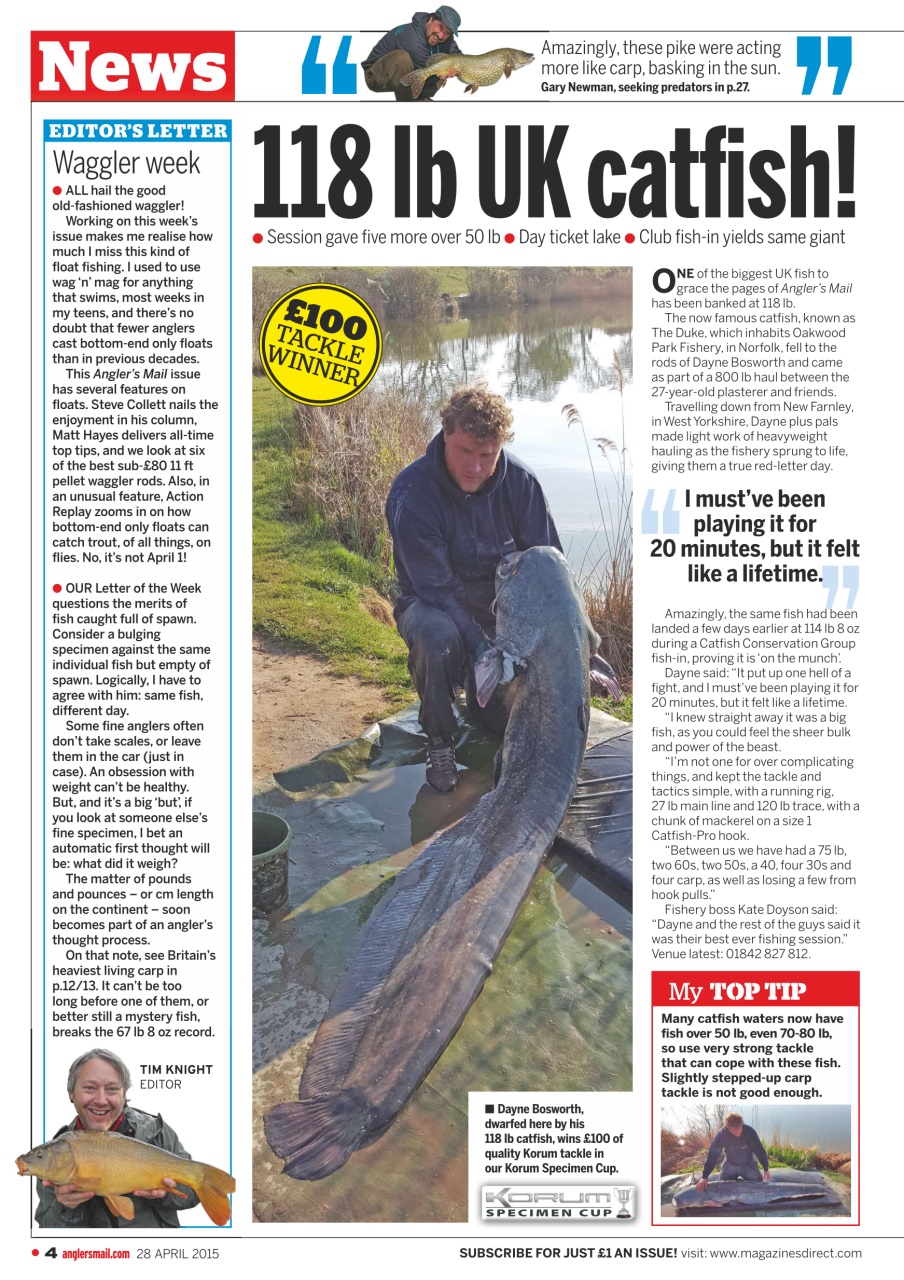 Anglers Mail Preview Pages