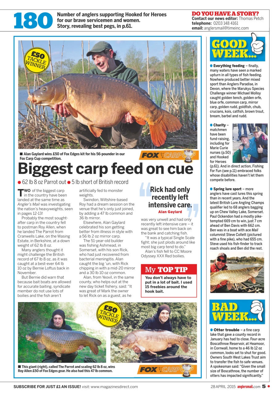 Anglers Mail Preview Pages