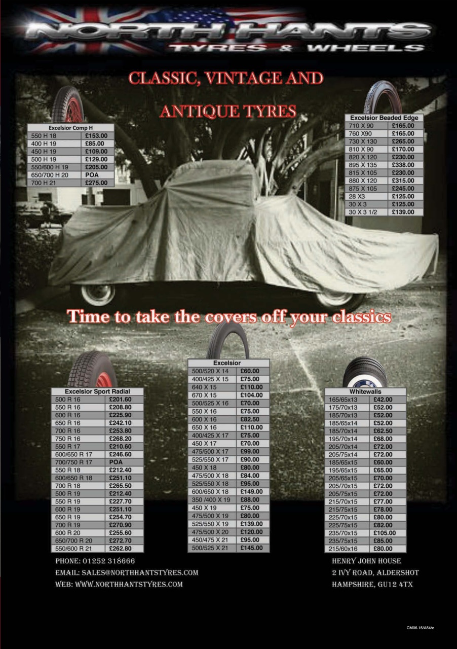 Classic Motoring Preview Pages