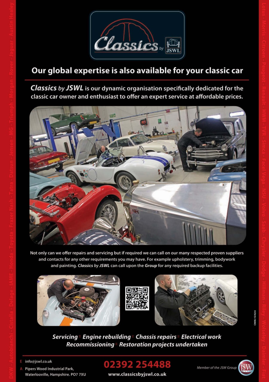 Classic Motoring Preview Pages