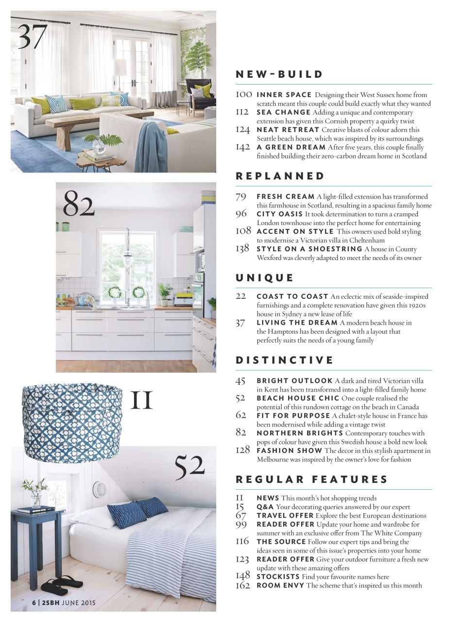 25 Beautiful Homes Preview Pages