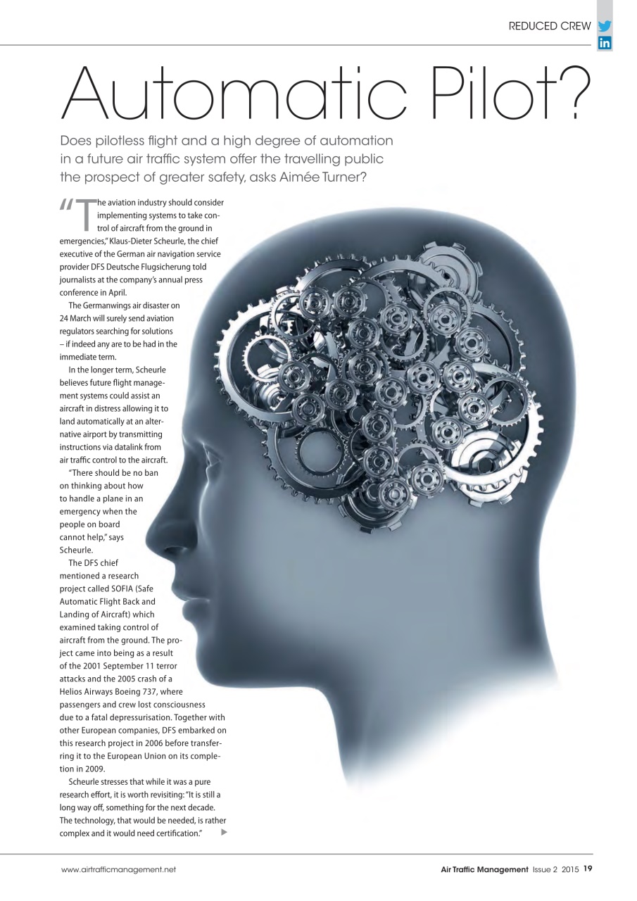 Air Traffic Management Preview Pages
