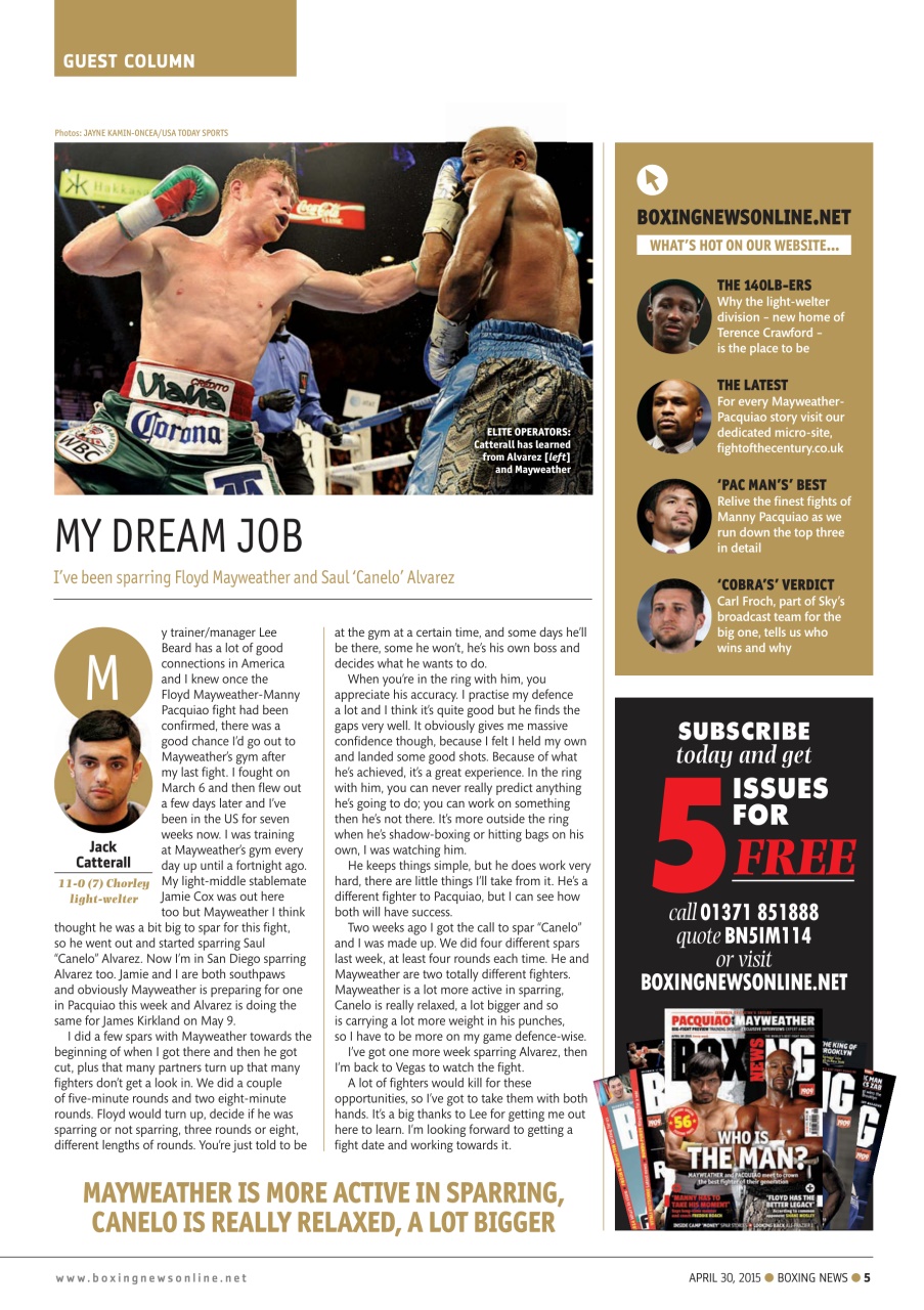 Boxing News Preview Pages