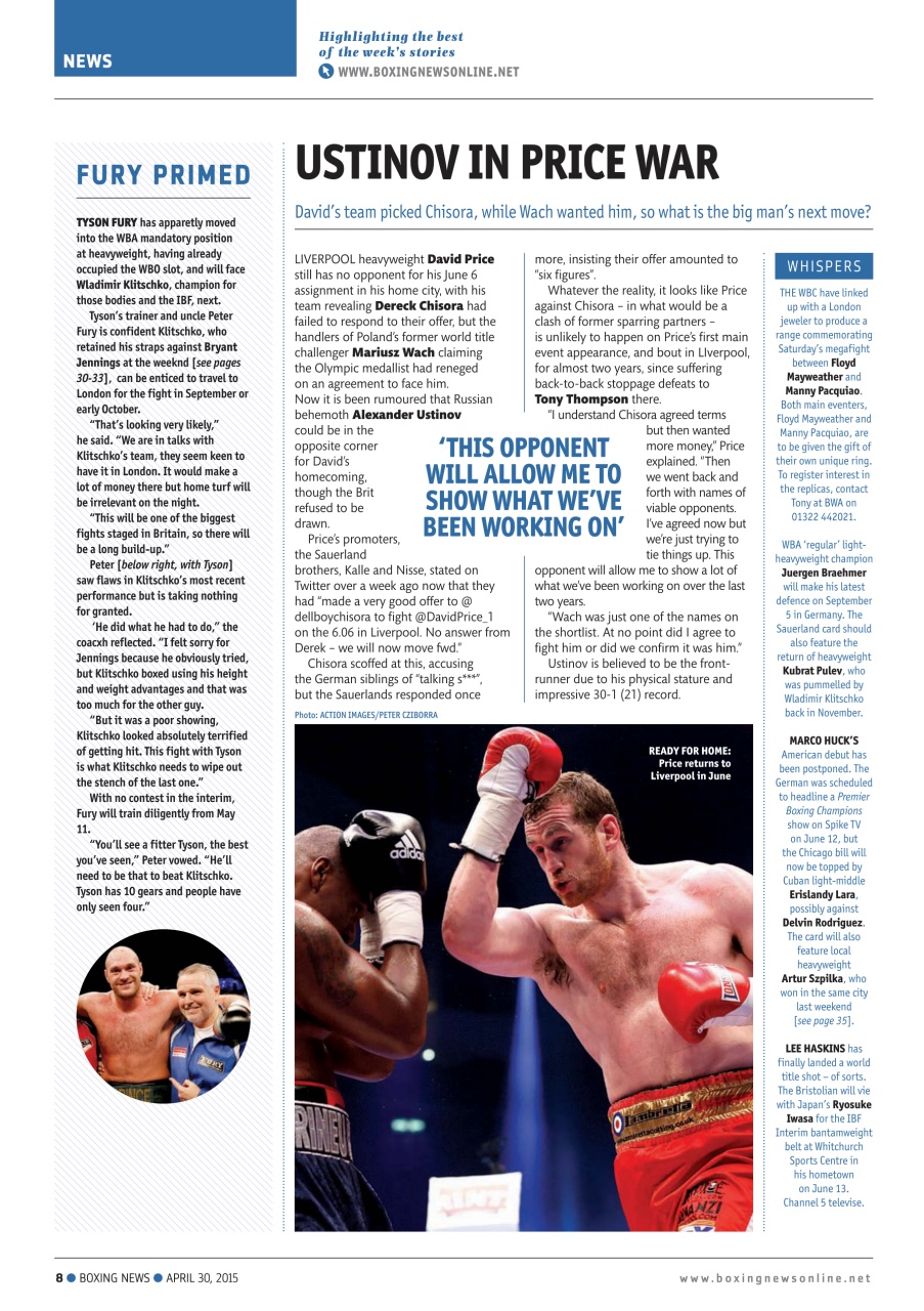 Boxing News Preview Pages