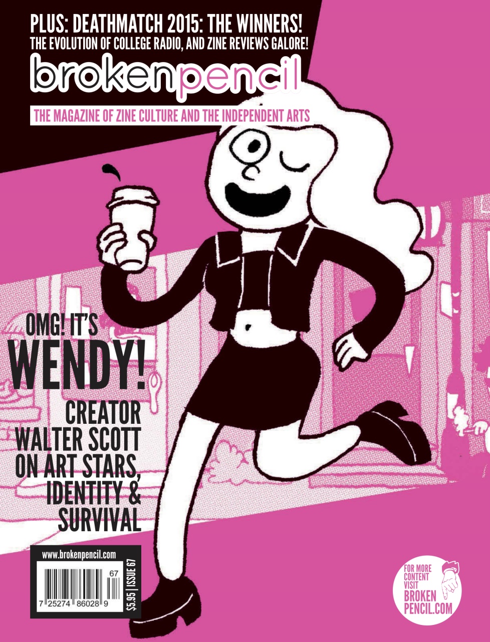 Broken Pencil Preview Pages